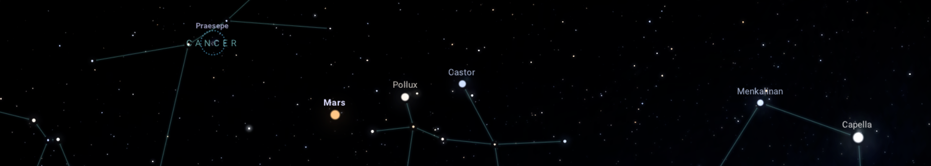 Áprilisi égi jelenségek (2025)