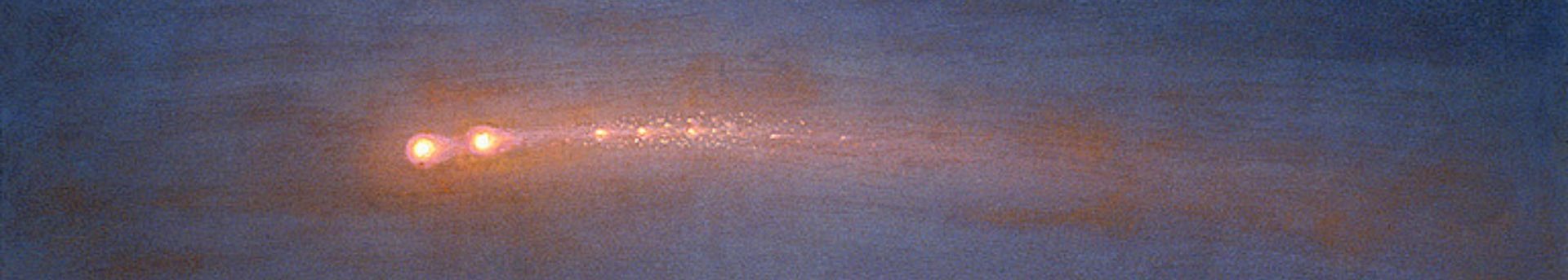 A meteor, ami belépett a légkörbe, kiszaggatott pár dobhártyát, majd visszatért az űrbe