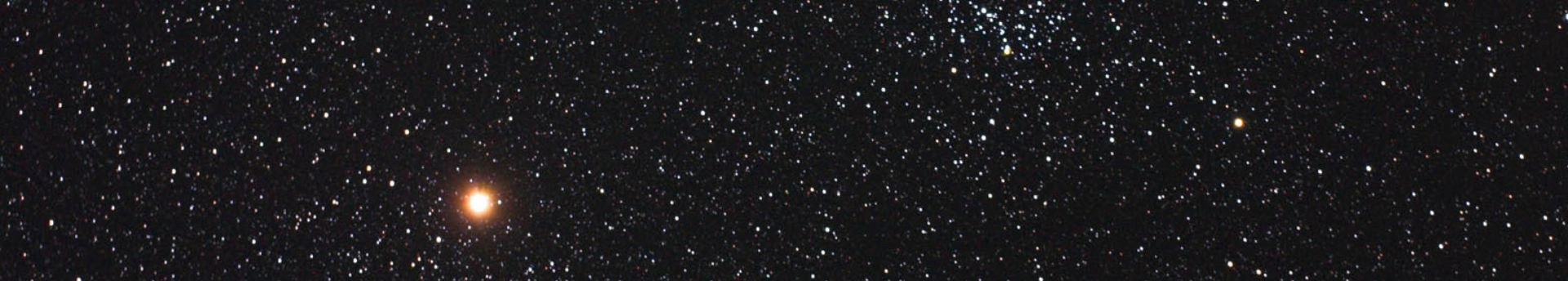 Március 27-én 17 év után újra összetalálkozik a Mars az M35 nyílthalmazzal az égen