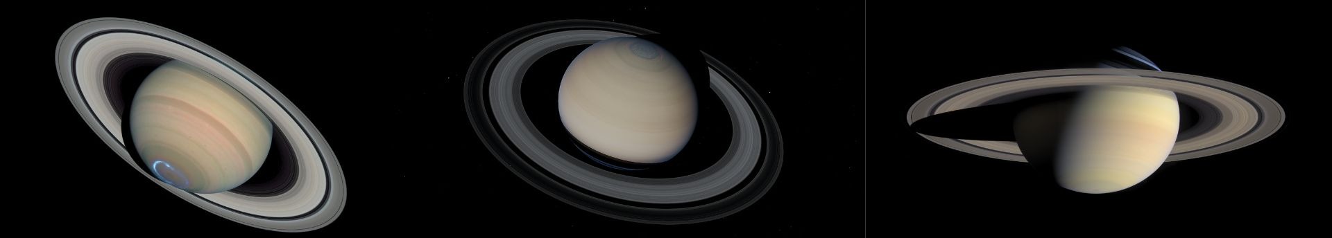 A Szaturnusz tündöklése a félhold felett 