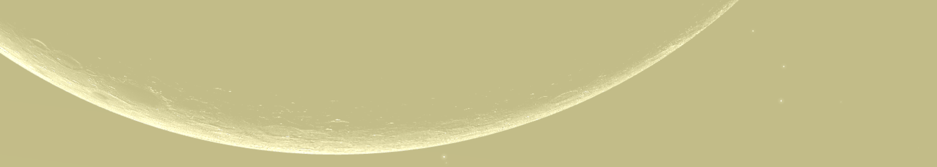 Rekordvékonyságú holdsarlók a hajnali égen!