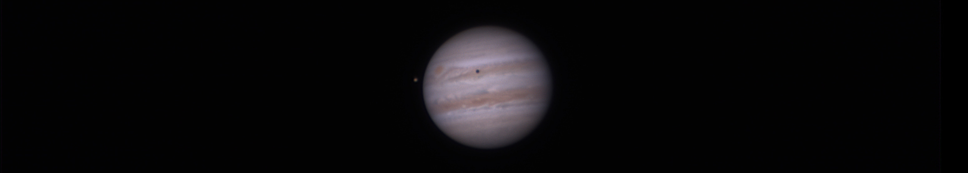 A Wasat és a Jupiter találkozója a téli égbolton