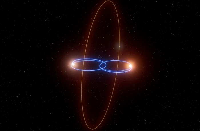 Különös csillagrendszerre bukkantak a kutatók: poláris pályájú exobolygó kering egy barna törpék alkotta kettős rendszerben