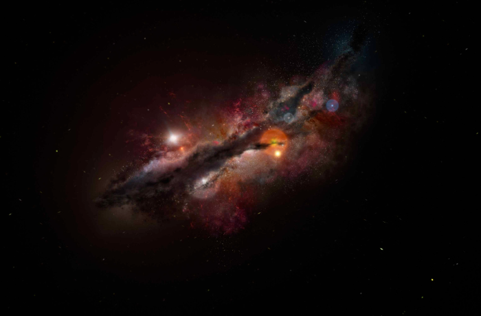 Oxigént találtak a legtávolabbi galaxisban