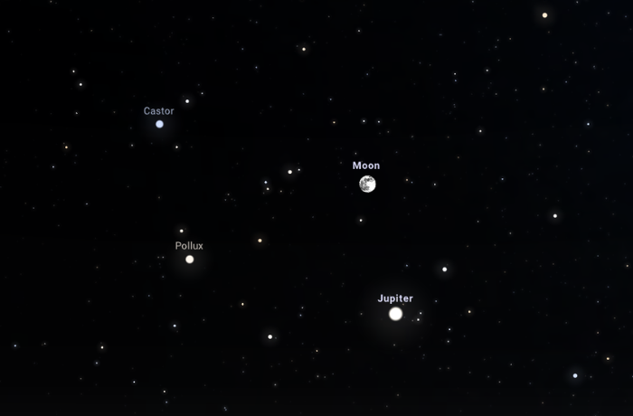 Januári égi jelenségek (2026)