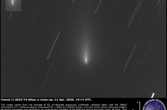 Veszélyben a májusi égi attrakció - széthullott volna az ATLAS üstökös?