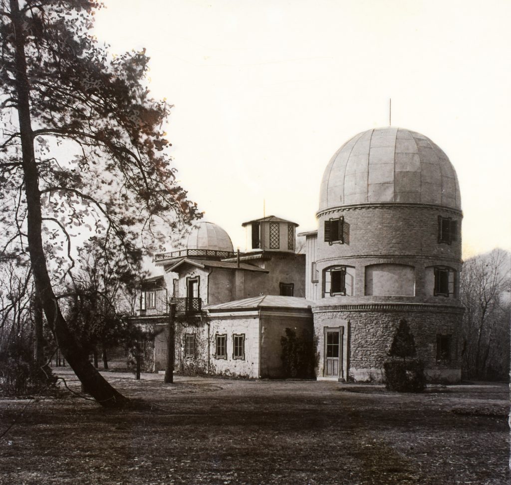 Az Ógyallai Csillagvizsgáló 1871-ben. Forrás: FORTEPAN/MAGYAR FÖLDRAJZI MÚZEUM / ERDÉLYI MÓR CÉGE