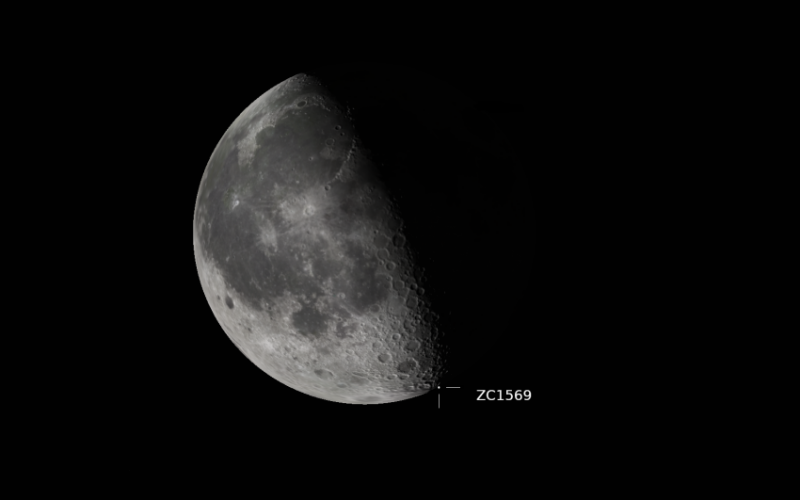 A Hold és a ZC1569 (stellarium.org).