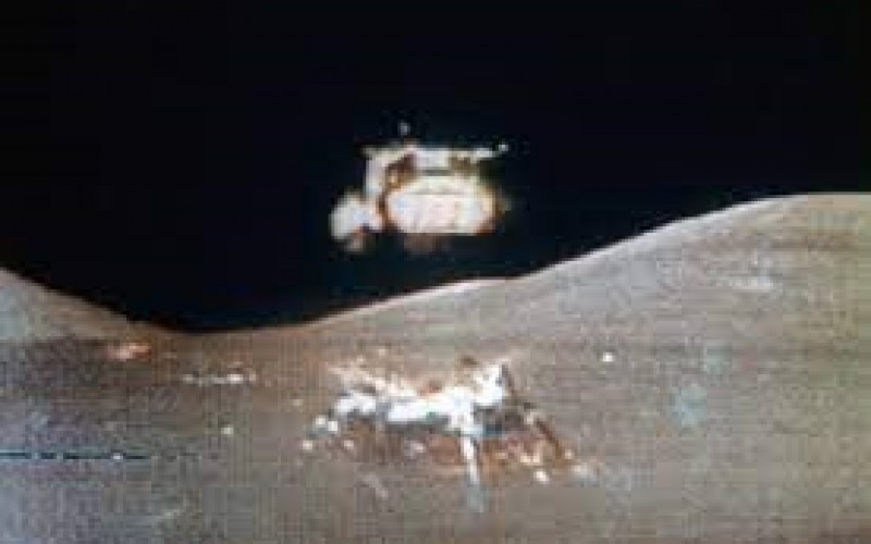 Az Apollo–17 utolsó pillanatai a Holdon. Decemberben lesz ötven éve, hogy nem tudtuk még egyszer megtenni. Kép forrása: NASA