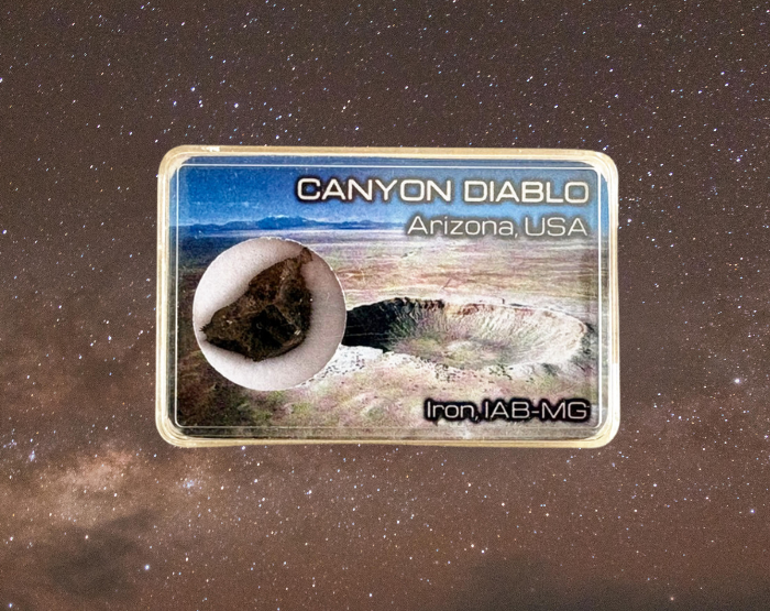 Canyon Diablo meteorit az arizonai Meteor-kráterből