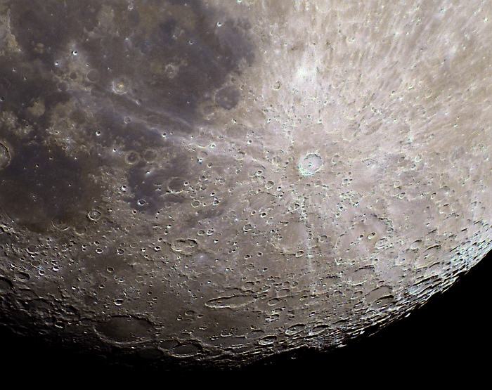 A téli égbolton ragyogó telihold - 02.01.  