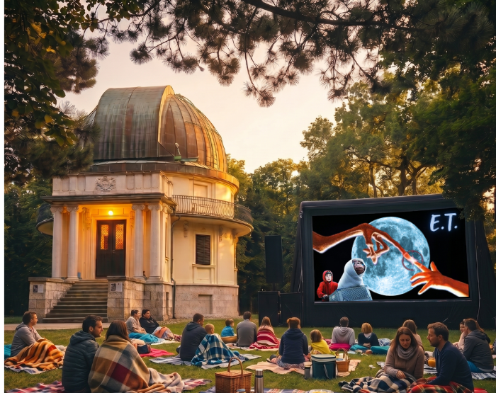 Kertmozi a Svábhegyi Csillagvizsgálóban: E.T. – A földönkívüli 🎬🌕 - 06.26.