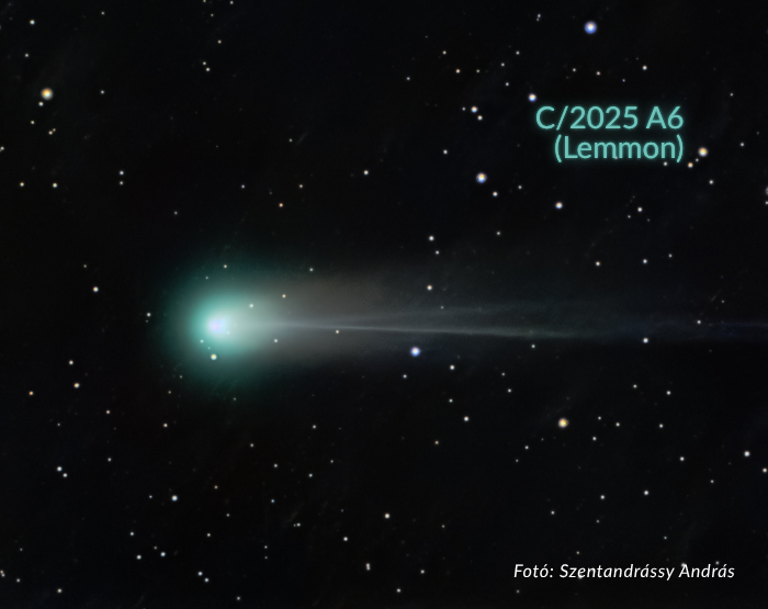 C/2025 A6 (Lemmon) üstökös és Perseus páratlan csillaghalmaza - 10.24.