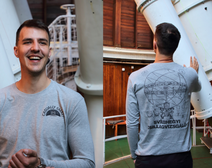 Planiszféra - Nyomott hosszú ujjú póló - S 