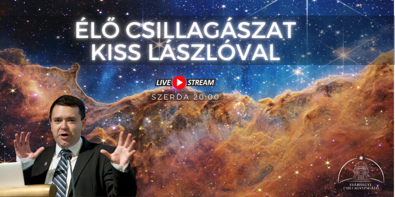 Élő Csillagászat Kiss Lászlóval - 2. évad